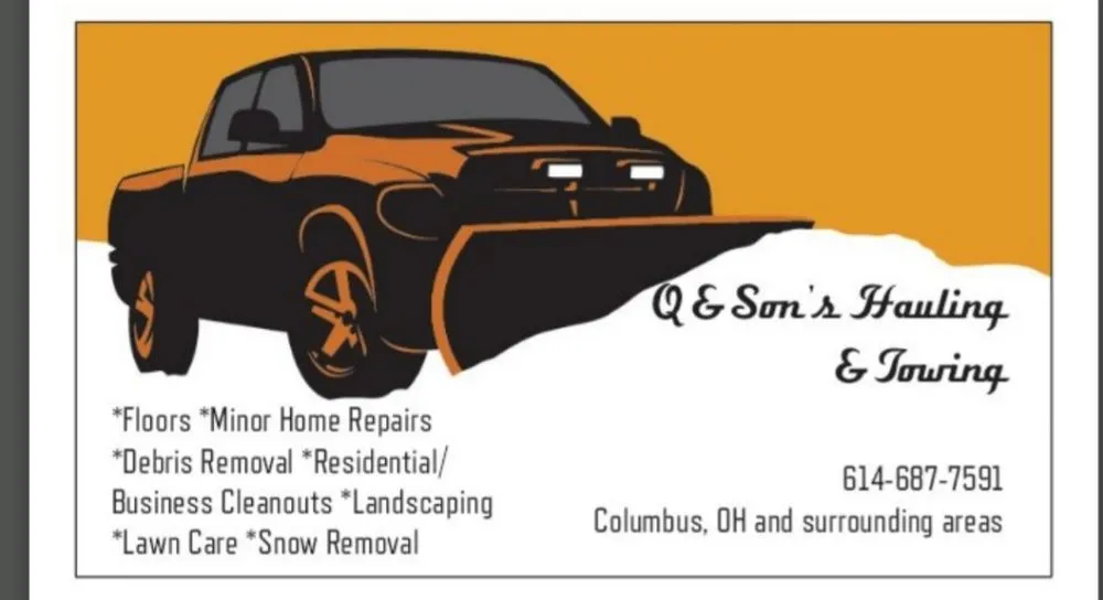 Trusted landscaping services in Columbus, OH by Q & Son's Hauling & Towing