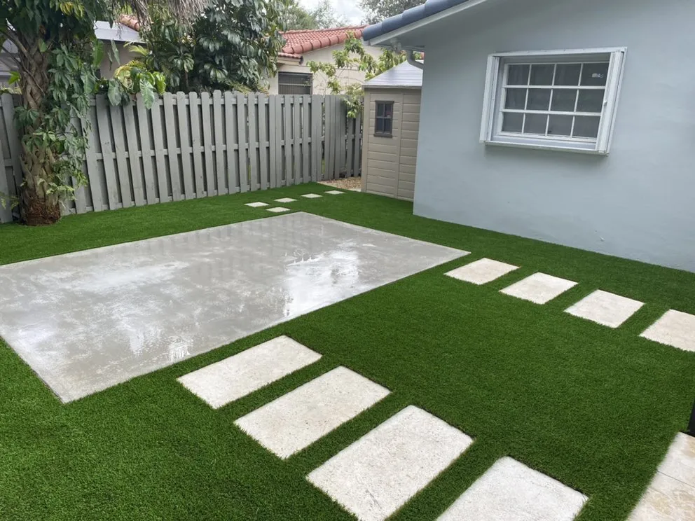 Local garden landscaping for homes across Miami Gardens, FL - Q-Ban Turf
