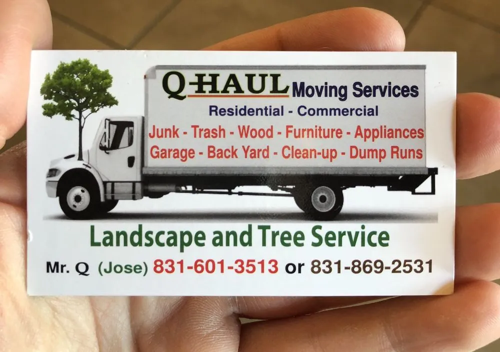 Affordable yard cleanup service experts serving Monterey, CA - Q-Haul Moving Storage