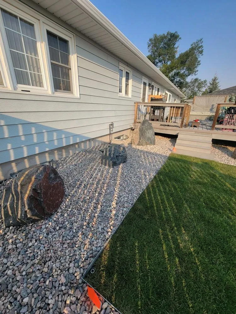 Professional landscape installation in Cheyenne, WY - Q Lawn