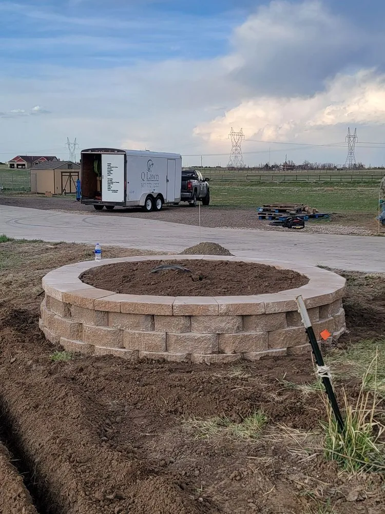 Professional lawn care service for year-round maintenance in Cheyenne, WY by Q Lawn