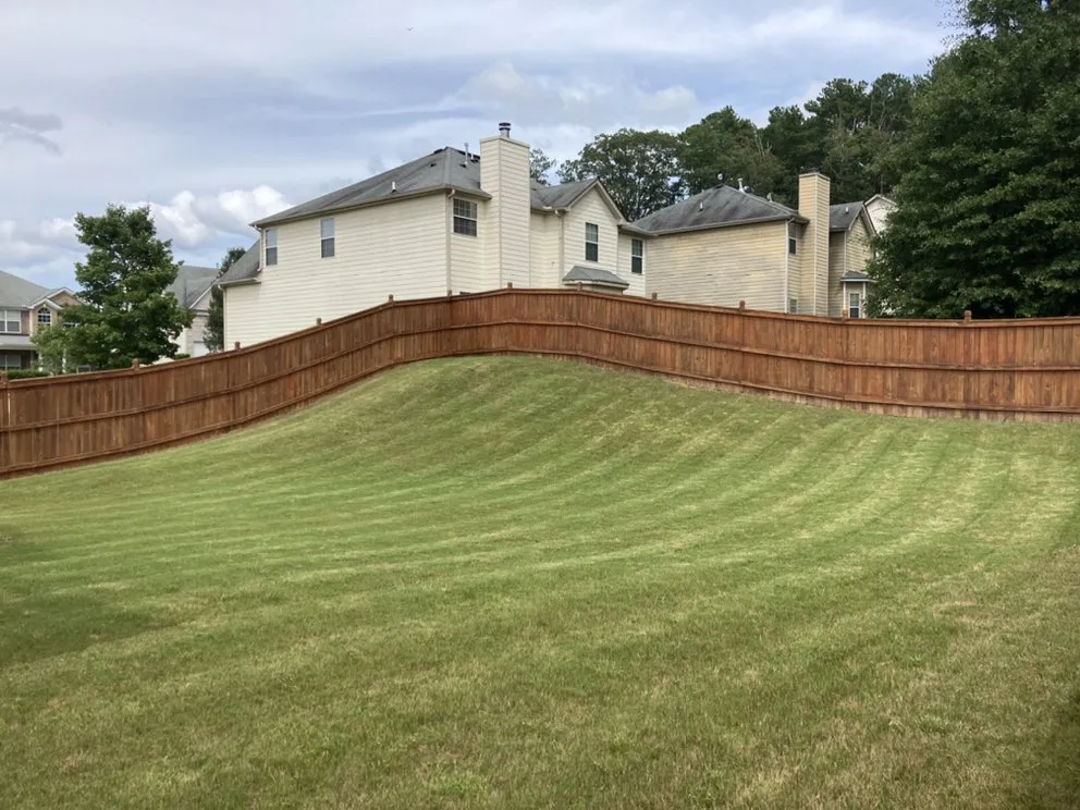 Local landscape installation in Fairburn, GA by Q&A Lawn Solutions