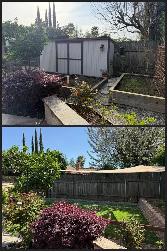 Professional garden landscaping in Elk Grove, CA by QD LANDSCAPING