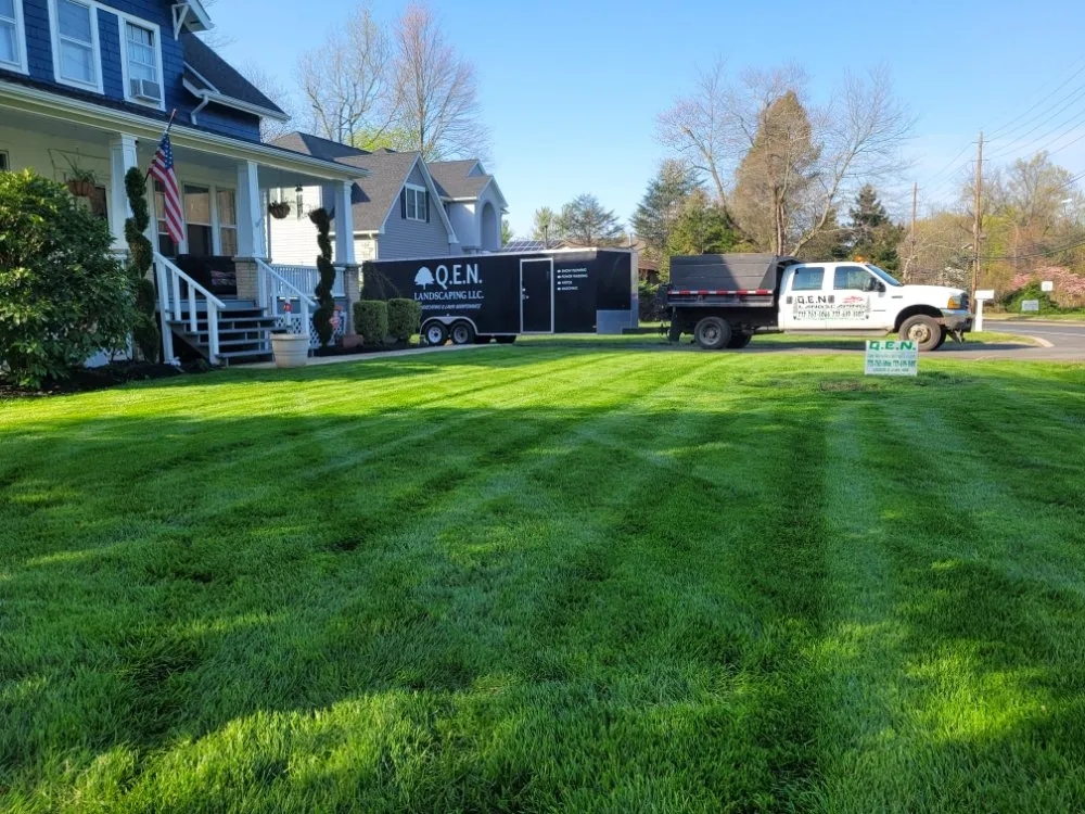 Affordable lawn care service for outdoor upgrades across South Brunswick Township, NJ - QEN Landscaping