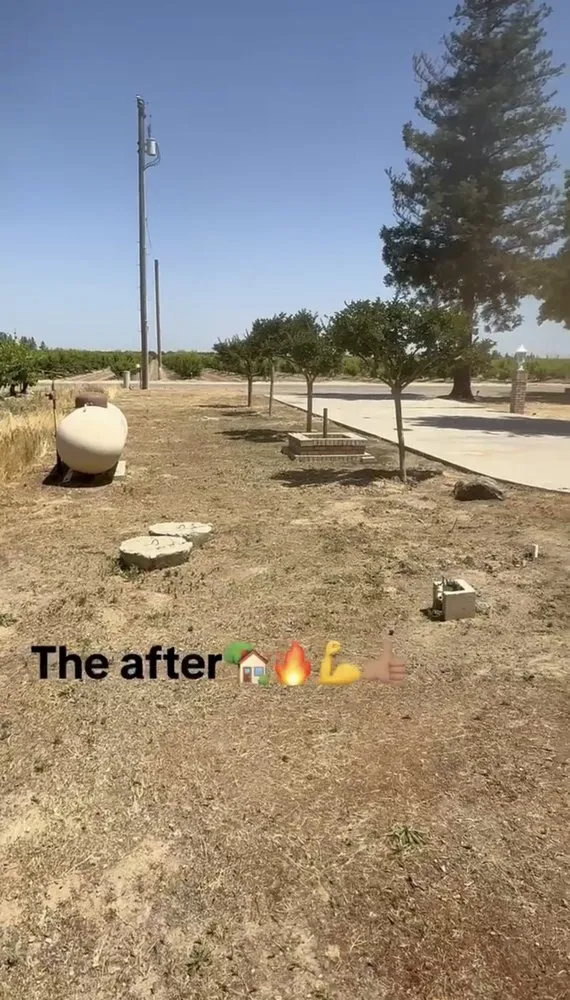 Local landscape installation near you in Ceres, CA by Q&F Junk Removal & Gardening Services