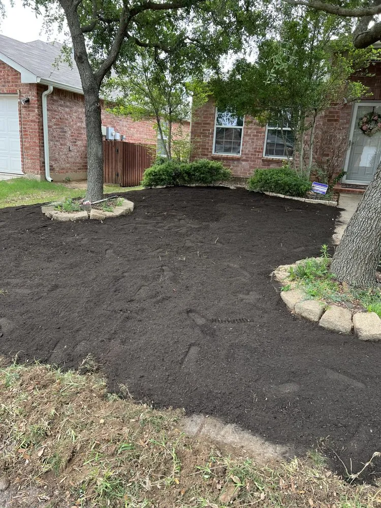 Affordable yard maintenance for beautiful yards in Flower Mound, TX by Qro Concrete