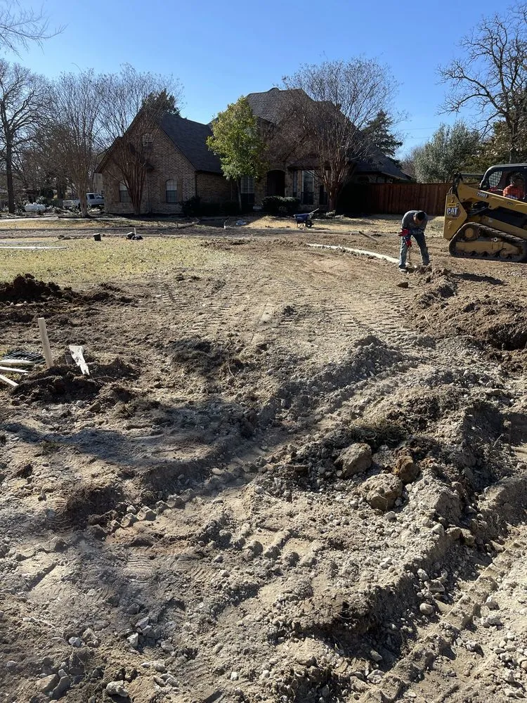 Trusted residential landscaping in Flower Mound, TX by Qro Concrete