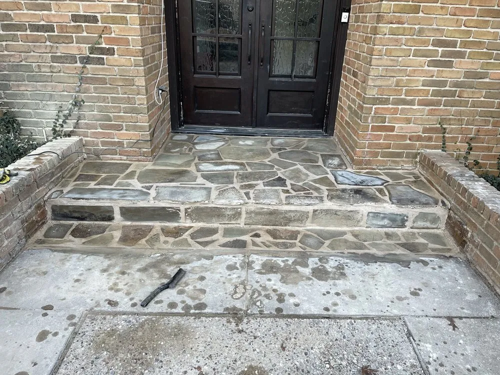 Affordable landscape design for beautiful yards in Flower Mound, TX by Qro Concrete