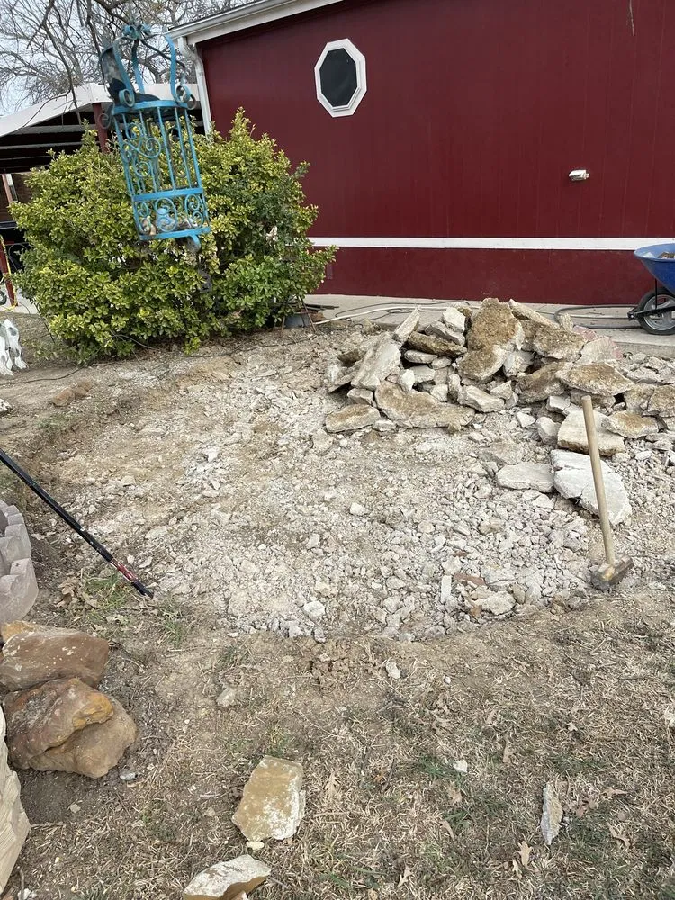 Top-rated outdoor landscaping for outdoor upgrades in Flower Mound, TX by Qro Concrete