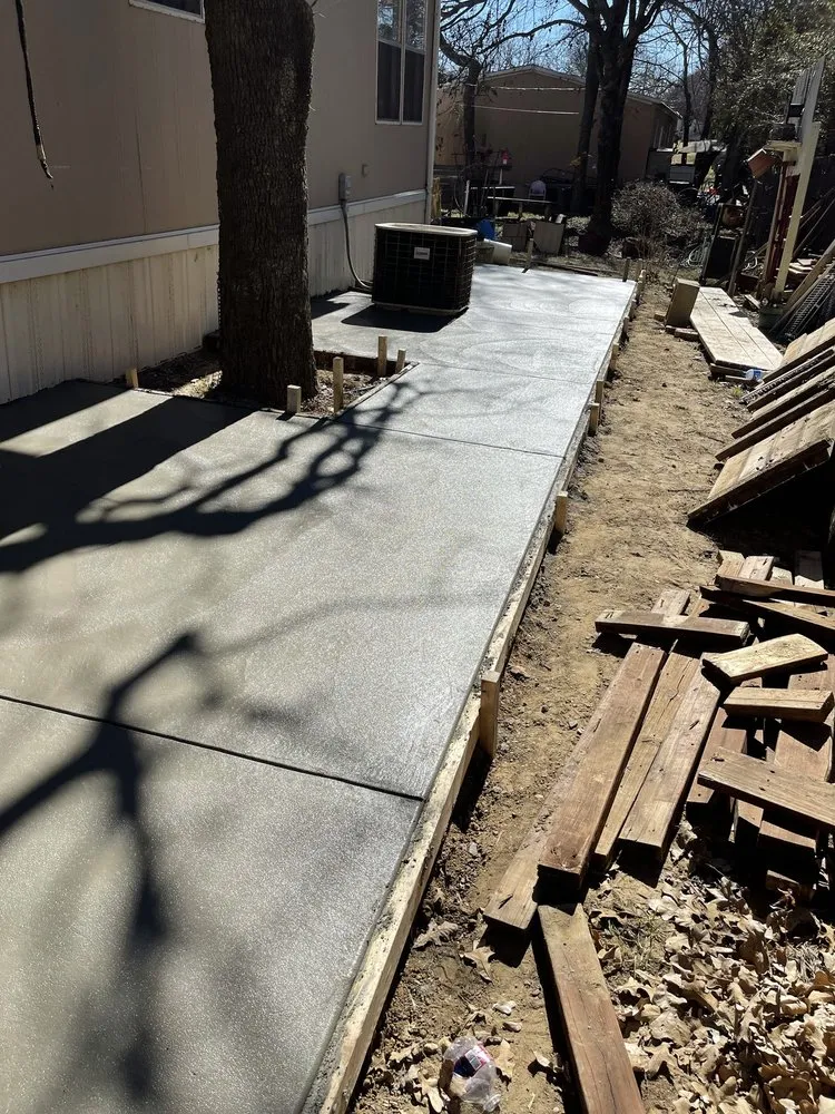 Professional lawn mowing service in Flower Mound, TX by Qro Concrete