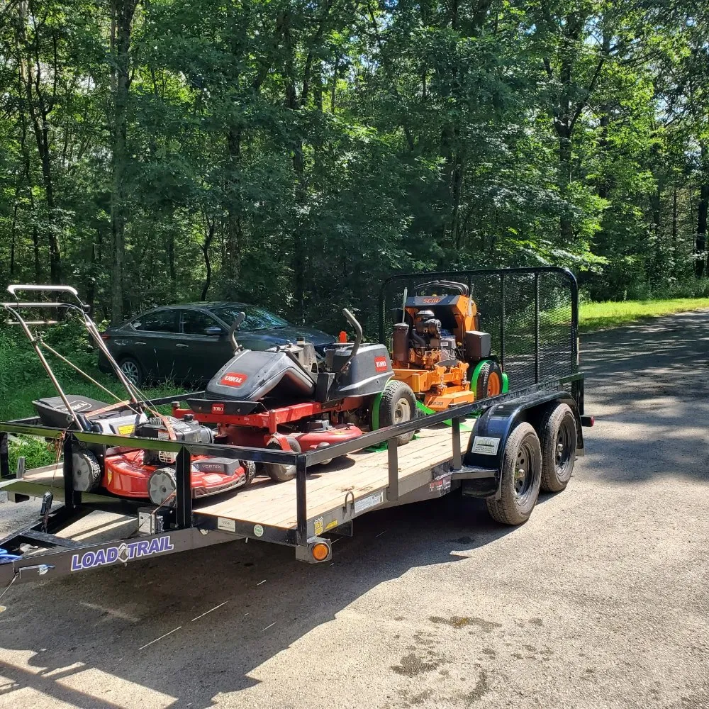 Expert lawn mowing service with custom design in Coventry, RI by Q's Quality Lawn Care