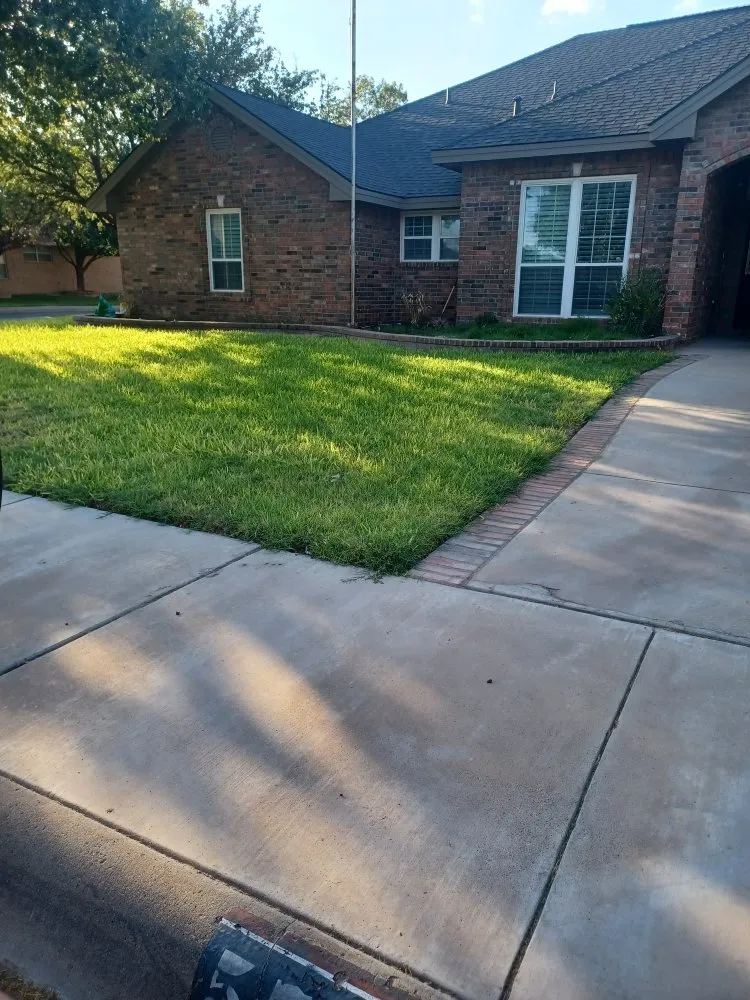 Local landscape installation in Midland, TX - Q's Quality Lawnservice