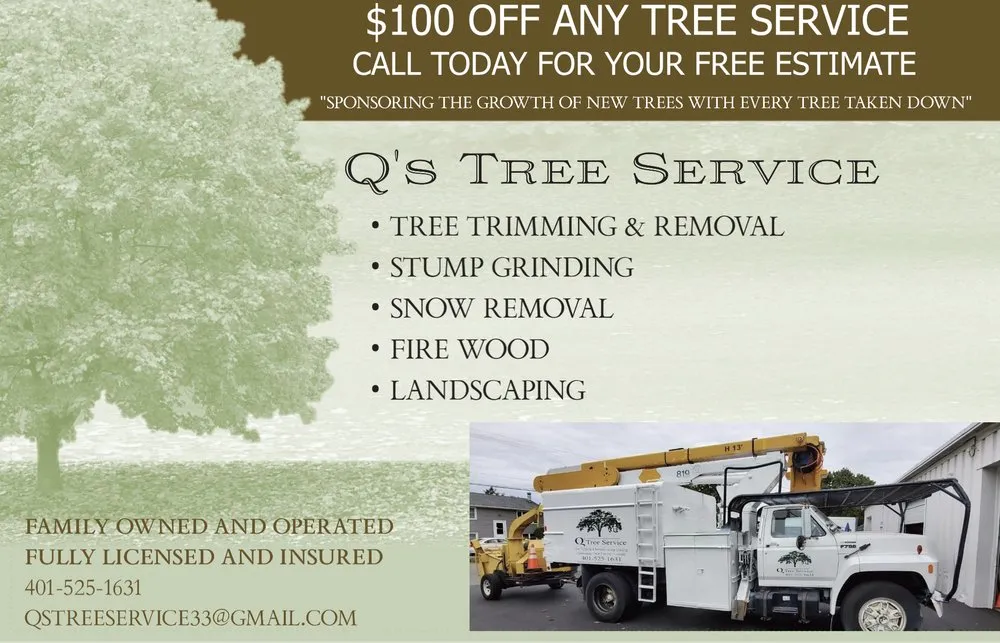 Professional lawn care service in Warwick, RI by Q’s Tree Service