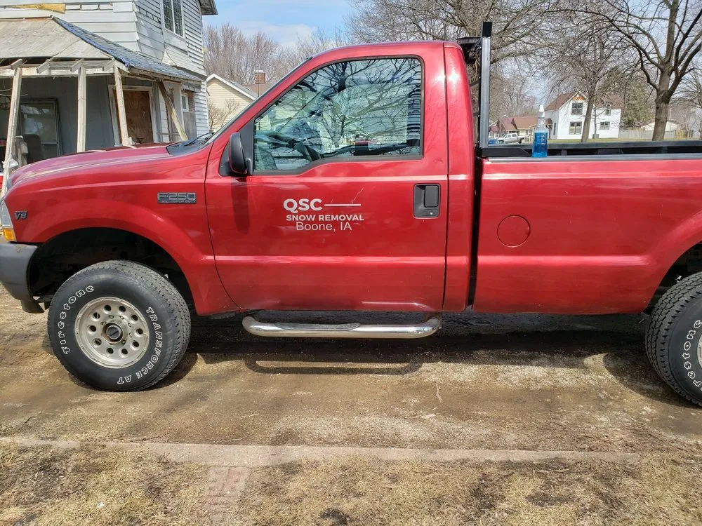 Custom landscape installation for year-round maintenance in Boone, IA by QSC Snow Removal