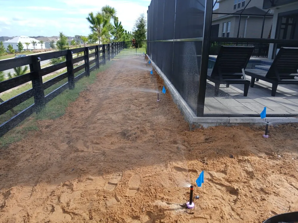 Custom landscape installation in Umatilla, FL by Quality 1st