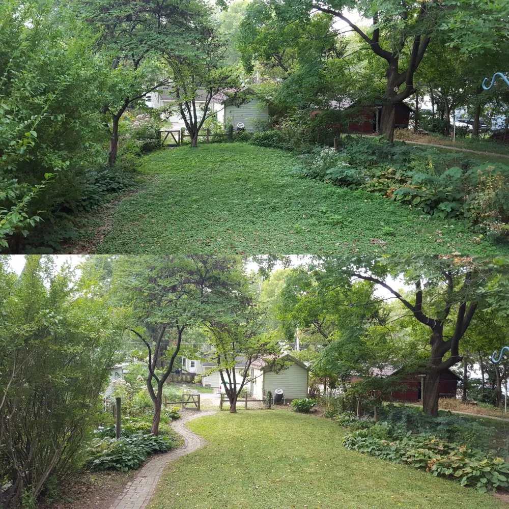 Local outdoor landscaping in Coralville, IA by Quality Care