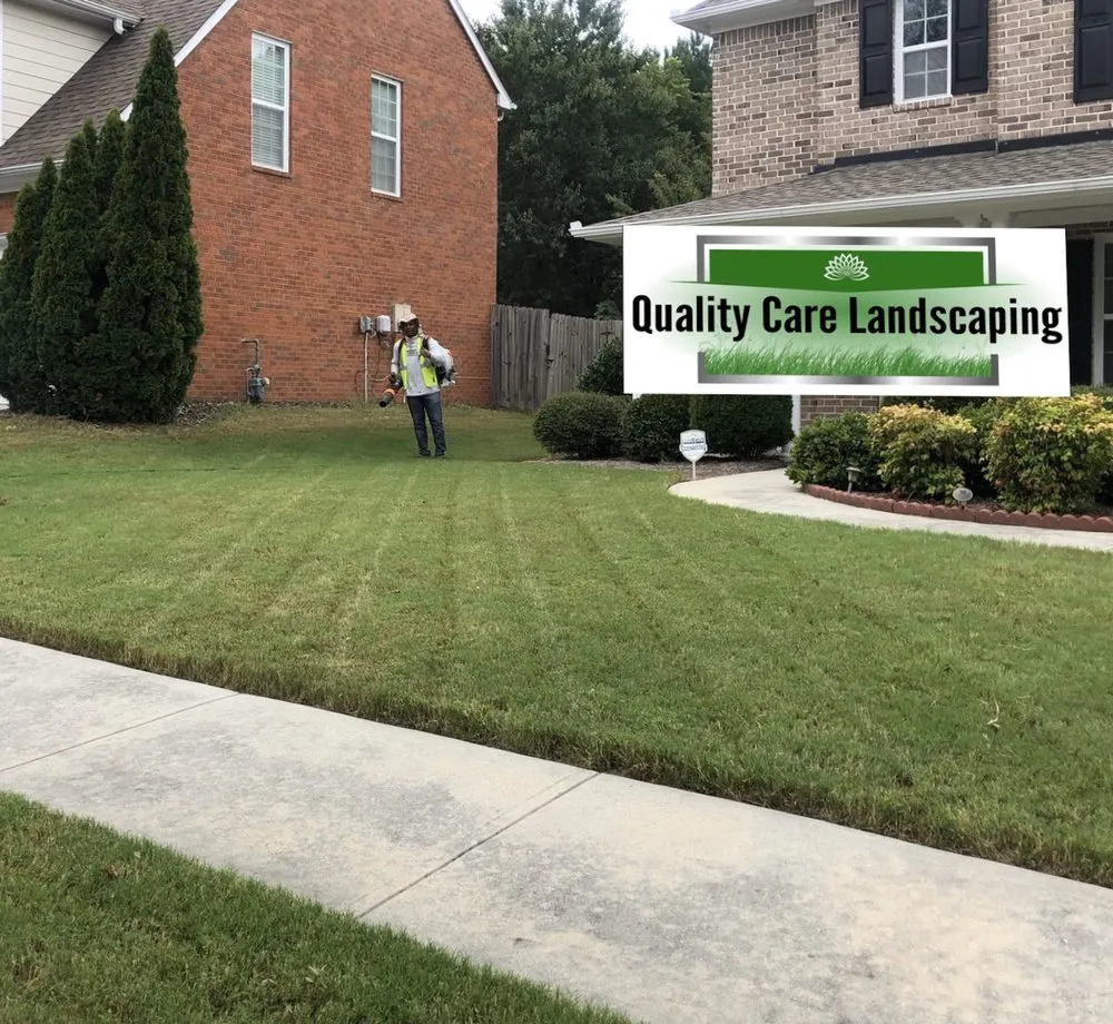 Custom landscape installation experts serving Grayson, GA - Quality Care Landscaping