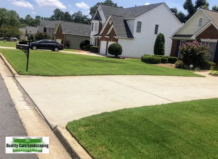 Professional landscaping services in Grayson, GA by Quality Care Landscaping