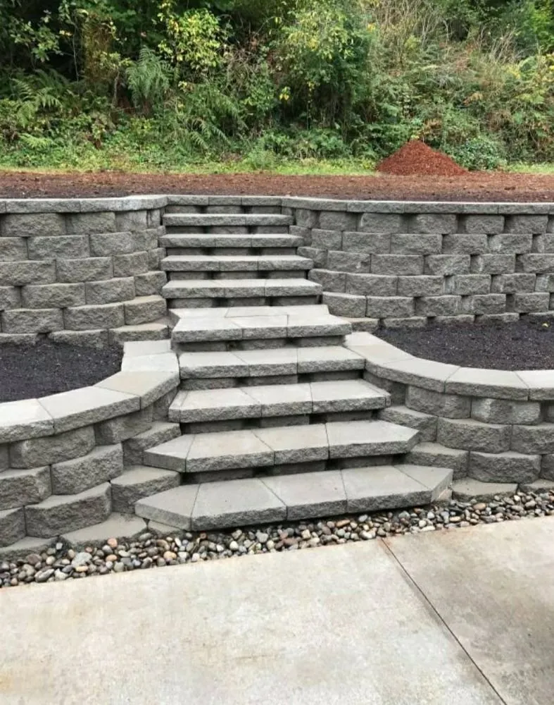 Expert landscape installation in House Springs, MO by Quality Concrete & Masonry