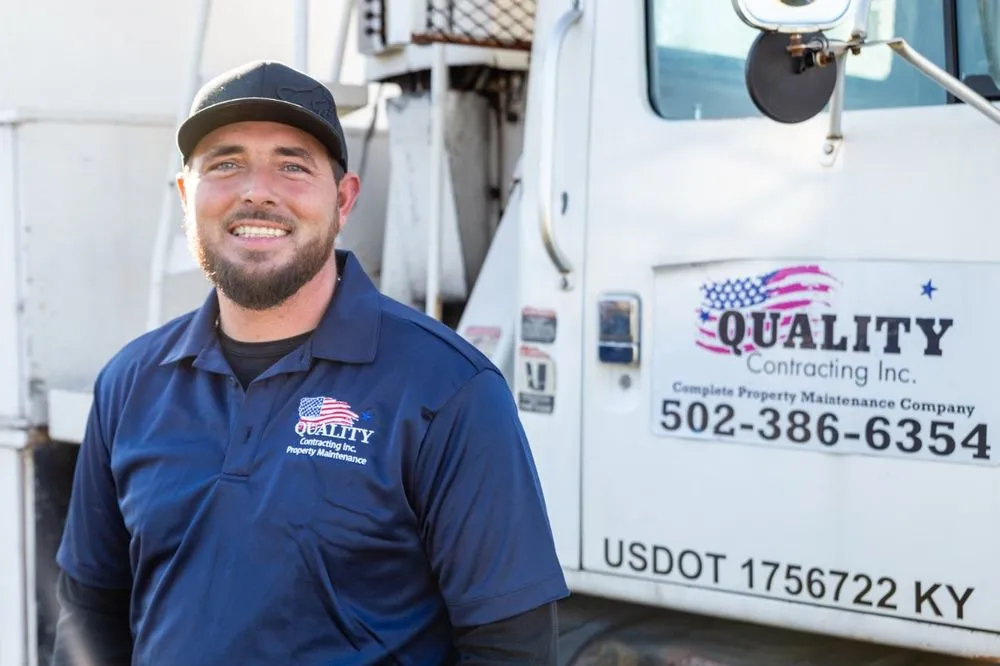 Professional garden landscaping in Mount Washington, KY by Quality Contracting