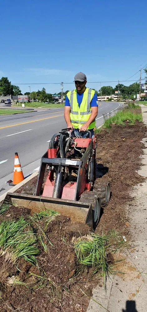 Local lawn mowing service for homes in Mount Washington, KY by Quality Contracting