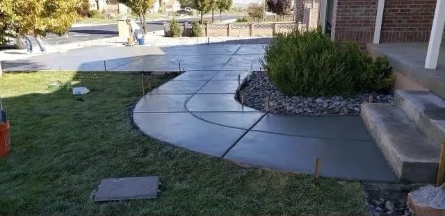 Expert yard maintenance with custom design in Salt Lake City, UT by Quality Crete