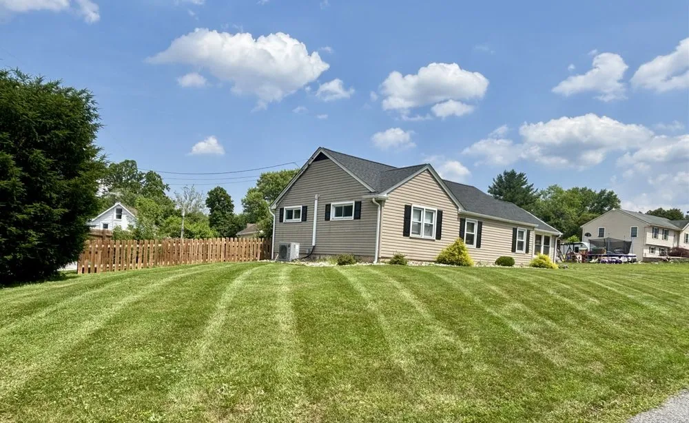 Local landscape installation in Mt Wolf, PA by Quality Cut Lawn Care