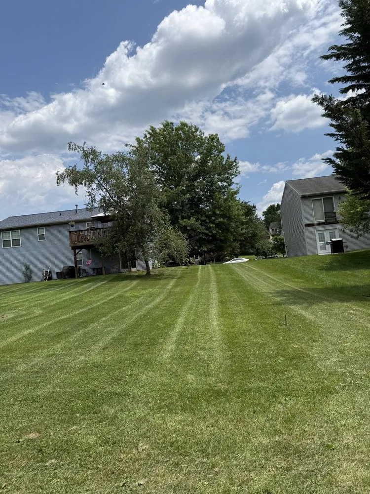 Custom landscape installation for beautiful yards in Mt Wolf, PA by Quality Cut Lawn Care