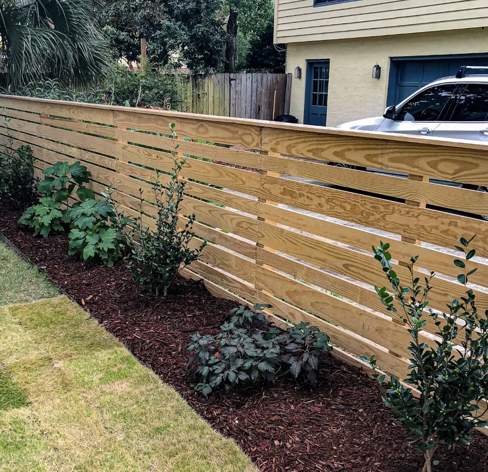 Local landscaping services in Mount Pleasant, SC by Quality fence and custom outdoors
