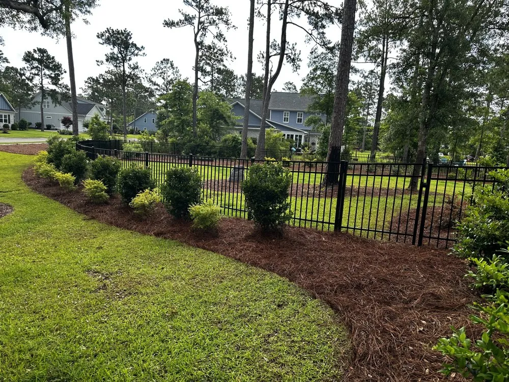 Affordable lawn mowing service in Currie, NC by Quality Fence And Landscape