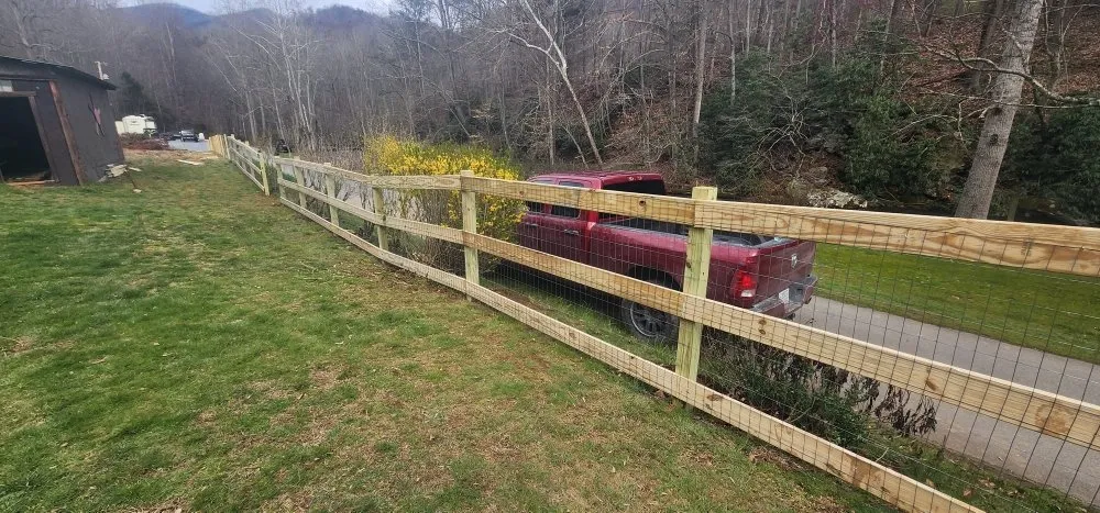 Top-rated yard cleanup service in Morganton, NC by Quality Fence and Landscaping