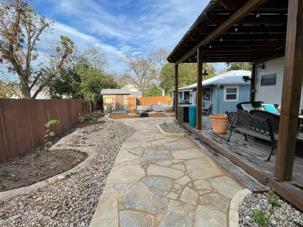 Local residential landscaping for homes in Seguin, TX by Quality First Masonry