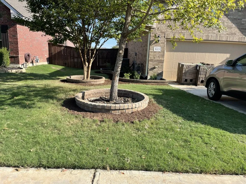 Custom residential landscaping near you across Seguin, TX - Quality First Masonry