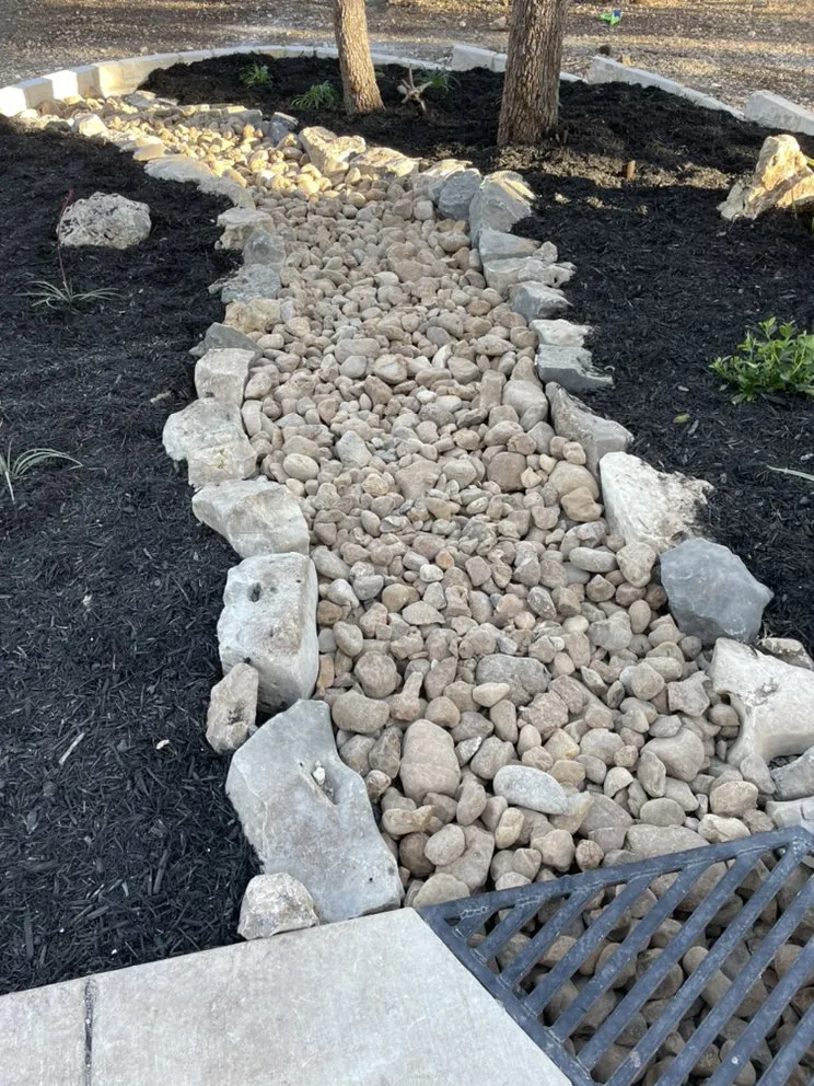 Affordable outdoor landscaping in Seguin, TX by Quality First Masonry