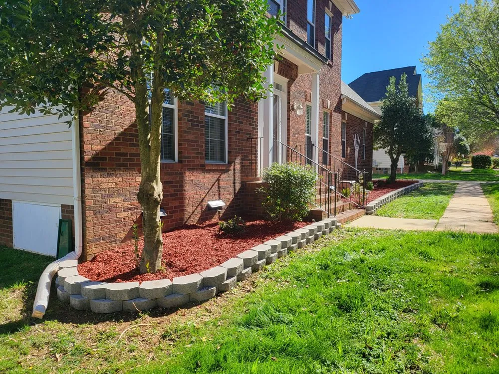 Trusted landscape design in Indian Trail, NC by Quality Green Grass