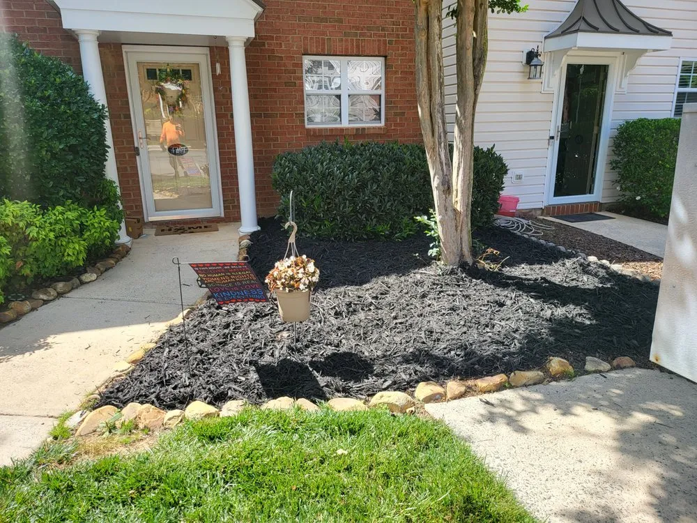 Custom outdoor landscaping for residential properties across Indian Trail, NC - Quality Green Grass