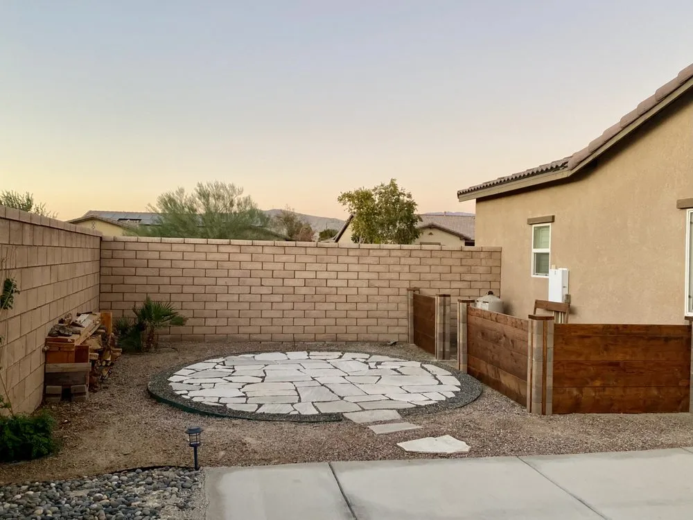 Custom landscape installation in Thousand Palms, CA - Quality Green Landscaping