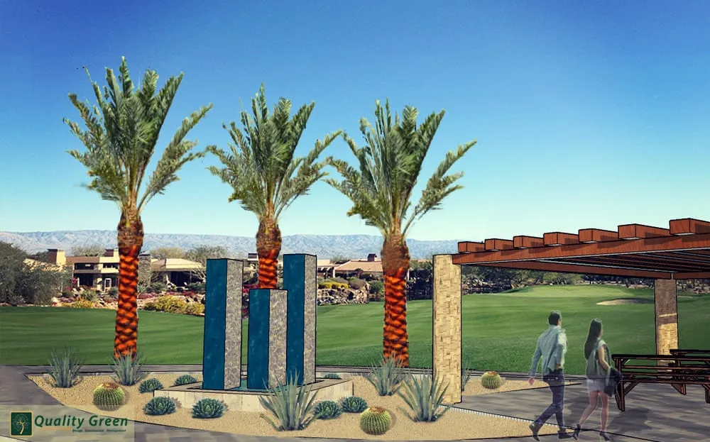 Local outdoor landscaping in Thousand Palms, CA - Quality Green Landscaping