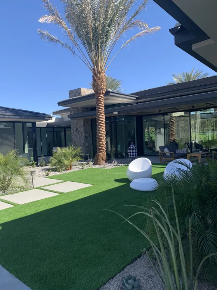 Top-rated lawn mowing service in Thousand Palms, CA - Quality Green Landscaping