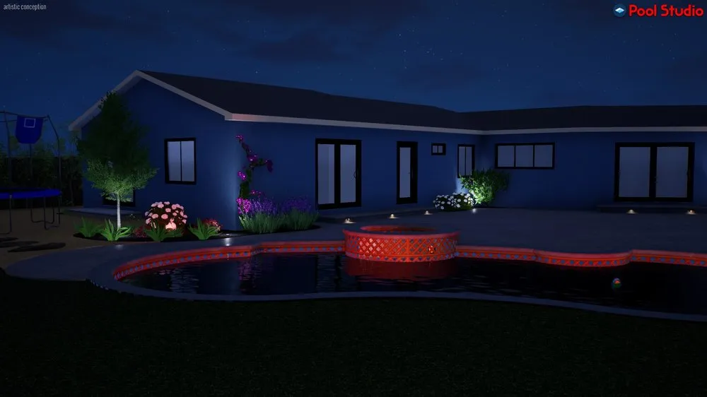 Local outdoor landscaping with custom design across Los Altos, CA - Quality Green