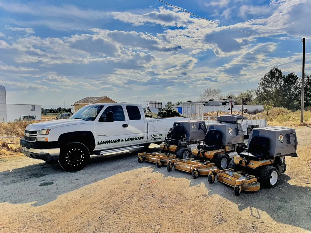 Trusted lawn care service for year-round maintenance in Nampa, ID by Quality Greens Lawncare & Landscaping