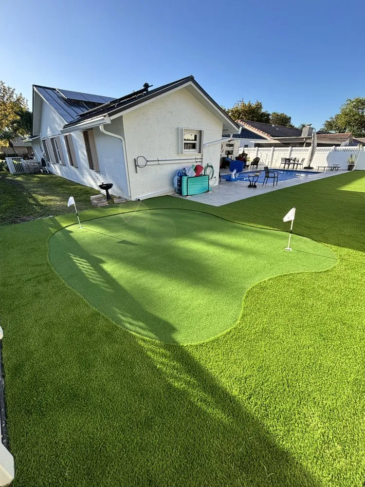 Local landscape installation for outdoor upgrades across Fort Lauderdale, FL - Quality Greens Turf & Pavers