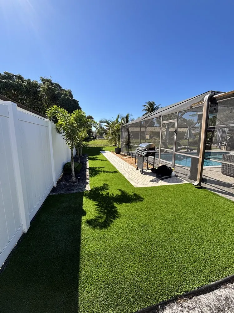 Reliable lawn mowing service for beautiful yards in Fort Lauderdale, FL by Quality Greens Turf & Pavers