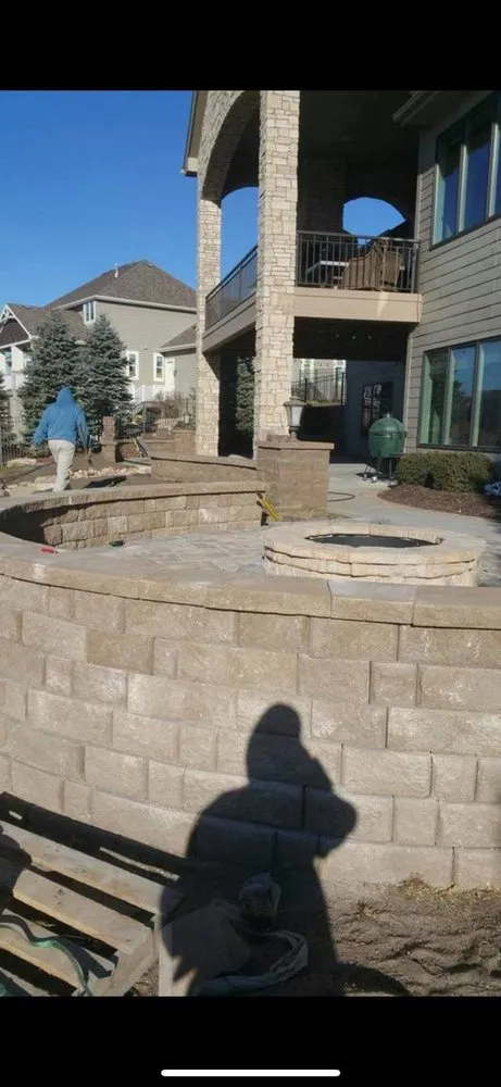 Professional outdoor landscaping in Omaha, NE by Quality Hardscapes of Omaha