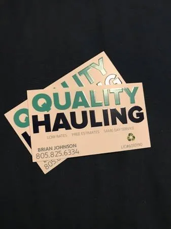 Professional yard maintenance in Los Osos, CA by Quality Hauling