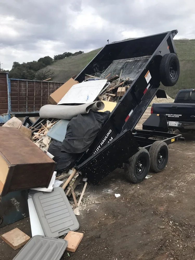 Professional yard cleanup service for outdoor upgrades across Los Osos, CA - Quality Hauling