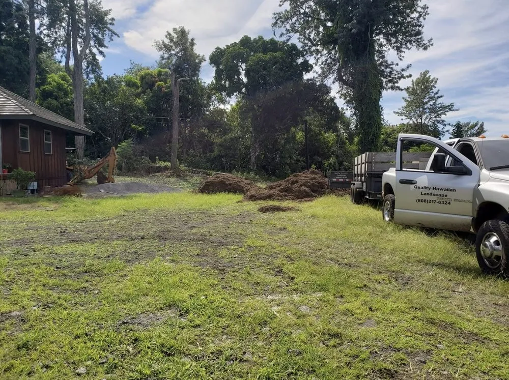 Expert garden landscaping in Kalaoa, HI by Quality Hawaiian Landscape