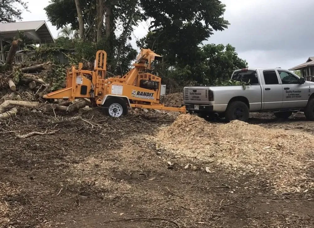 Professional garden landscaping for residential properties in Kalaoa, HI by Quality Hawaiian Landscape