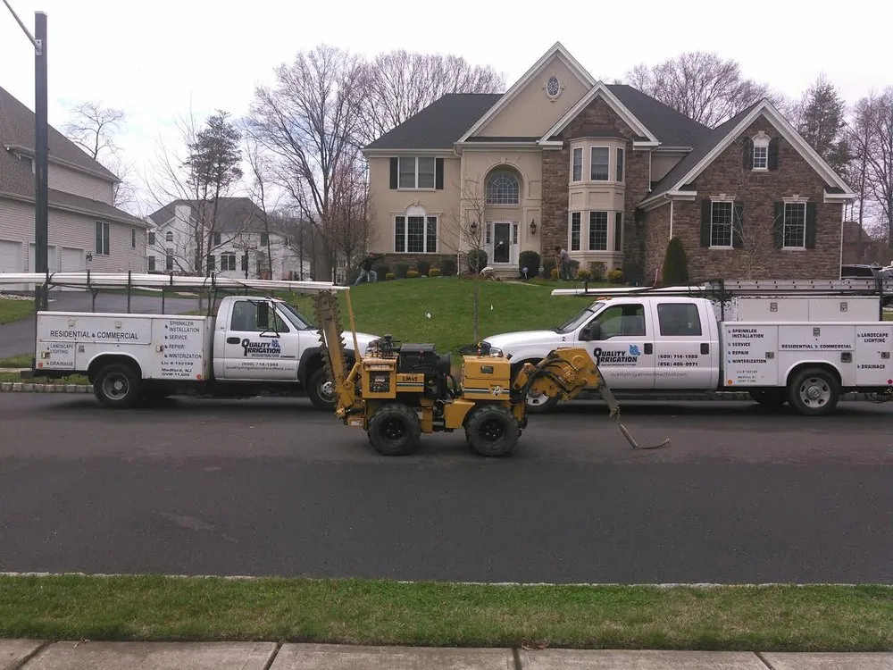 Expert lawn mowing service for outdoor upgrades in Medford, NJ by Quality Irrigation of Medford