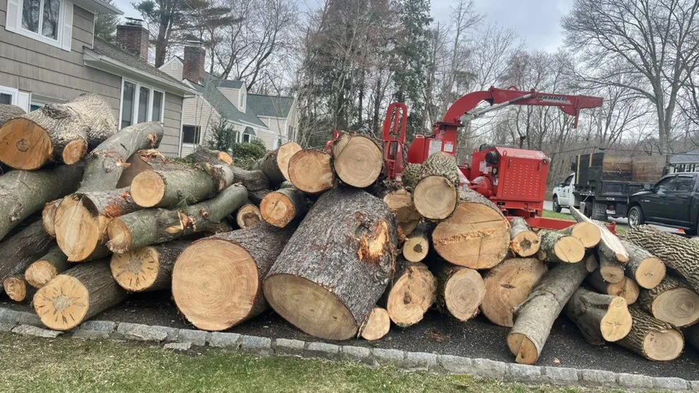 Custom outdoor landscaping in Brewster, NY by Quality Landscape & Homes